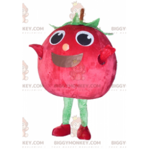 Rød og grøn kæmpe jordbærkirsebær BIGGYMONKEY™ maskotkostume -