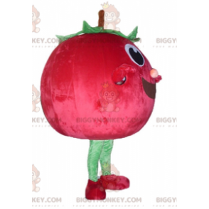 Kostium Maskotki BIGGYMONKEY™ Czerwono-Zielona Olbrzymia