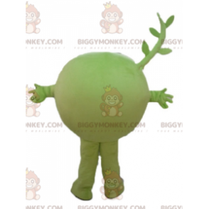 Disfraz de mascota BIGGYMONKEY™ de guisante de frutas y