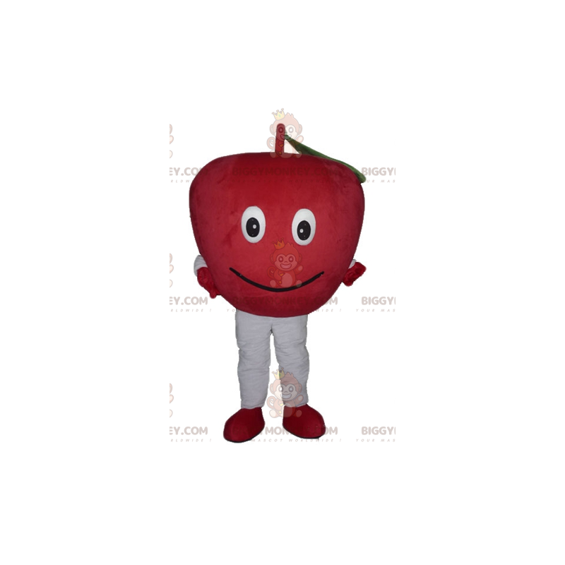 Disfraz de mascota BIGGYMONKEY™ de manzana roja gigante