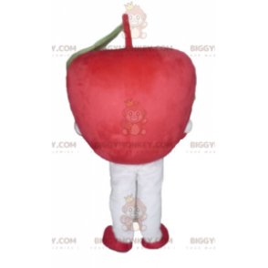 Costume de mascotte BIGGYMONKEY™ de pomme rouge géante et