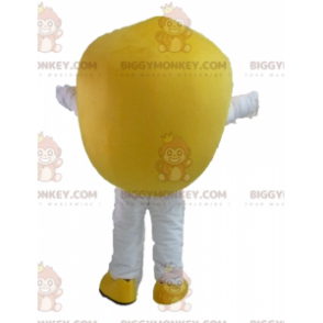 Kæmpe smilende citron BIGGYMONKEY™ maskotkostume -