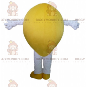 Kostium maskotka gigantycznej uśmiechniętej cytryny