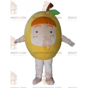 Jätte päron gul citron BIGGYMONKEY™ maskotdräkt - BiggyMonkey