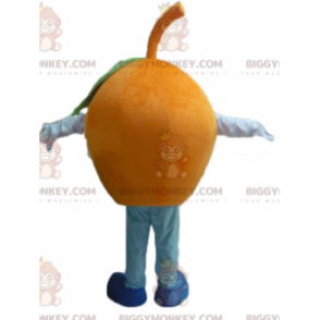 Funny Round Giant Orange BIGGYMONKEY™ Mascot Costume –