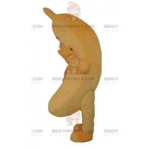 Costume mascotte BIGGYMONKEY™ Banana gigante arancione