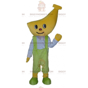 Στολή μασκότ με κεφαλή μπανάνας BIGGYMONKEY™ - Biggymonkey.com