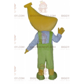 Στολή μασκότ με κεφαλή μπανάνας BIGGYMONKEY™ - Biggymonkey.com