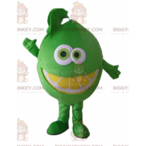 Costume de mascotte BIGGYMONKEY™ de citron vert très drôle et