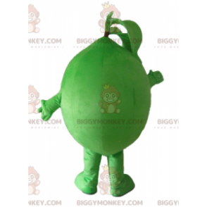 Costume de mascotte BIGGYMONKEY™ de citron vert très drôle et
