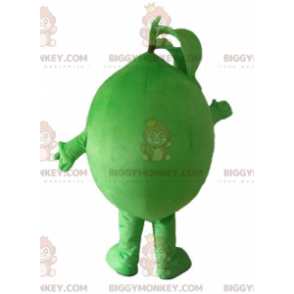 Very Funny and Smiling Lime BIGGYMONKEY™ Mascot Costume –