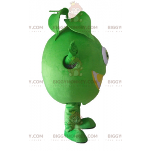 Costume de mascotte BIGGYMONKEY™ de citron vert très drôle et
