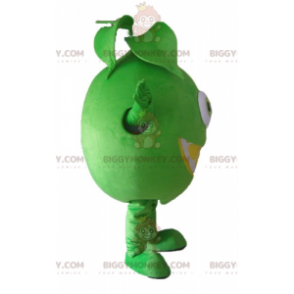 Very Funny and Smiling Lime BIGGYMONKEY™ Mascot Costume –