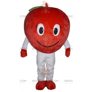 Costume de mascotte BIGGYMONKEY™ de pomme rouge géante et