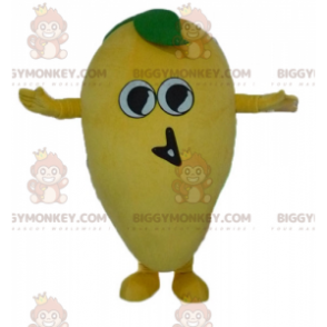 Costume de mascotte BIGGYMONKEY™ de citron jaune géant et