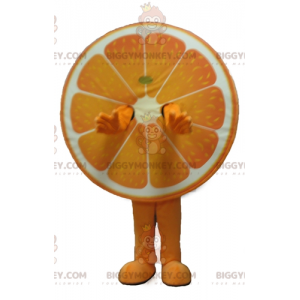 Costume da mascotte BIGGYMONKEY™ Arancio Citrus gigante -