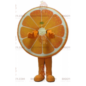 Costume da mascotte BIGGYMONKEY™ Arancio Citrus gigante -