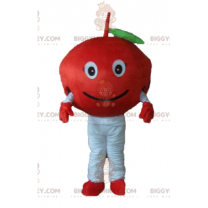 Fantasia de mascote BIGGYMONKEY™ de cereja vermelha e