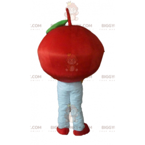 Simpatico costume da mascotte BIGGYMONKEY™ rosso ciliegia