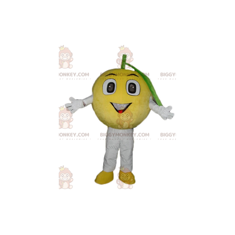 Suloinen All Round Lemon BIGGYMONKEY™ maskottiasu -