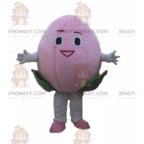 Στολή μασκότ με Giant Lychee Flower Pink Fruit BIGGYMONKEY™ -