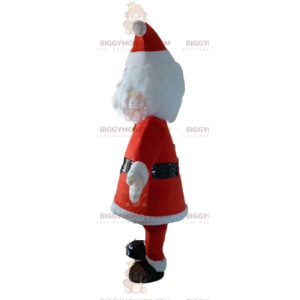 Santa Claus BIGGYMONKEY™ Mascot Costume Dressed in Red and