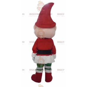 Christmas Elf Santa Claus BIGGYMONKEY™ Mascot Costume -