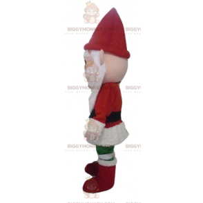 Costume de mascotte BIGGYMONKEY™ du Père-Noël de lutin de Noël