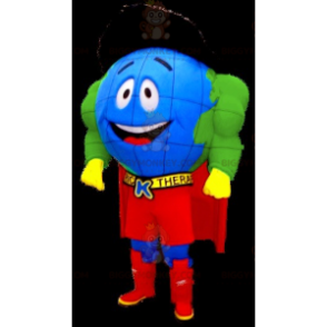 Superhelteverdenskort BIGGYMONKEY™ maskotkostume -