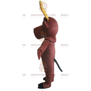 Costume de mascotte BIGGYMONKEY™ de renne marron de caribou