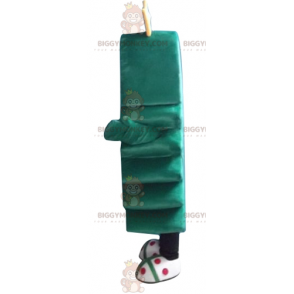 BIGGYMONKEY™ Costume da mascotte Albero di Natale verde con