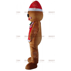 Kostium maskotka świąteczny piernikowy ludzik BIGGYMONKEY™ -