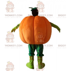 Oranje en groene gigantische pompoen BIGGYMONKEY™