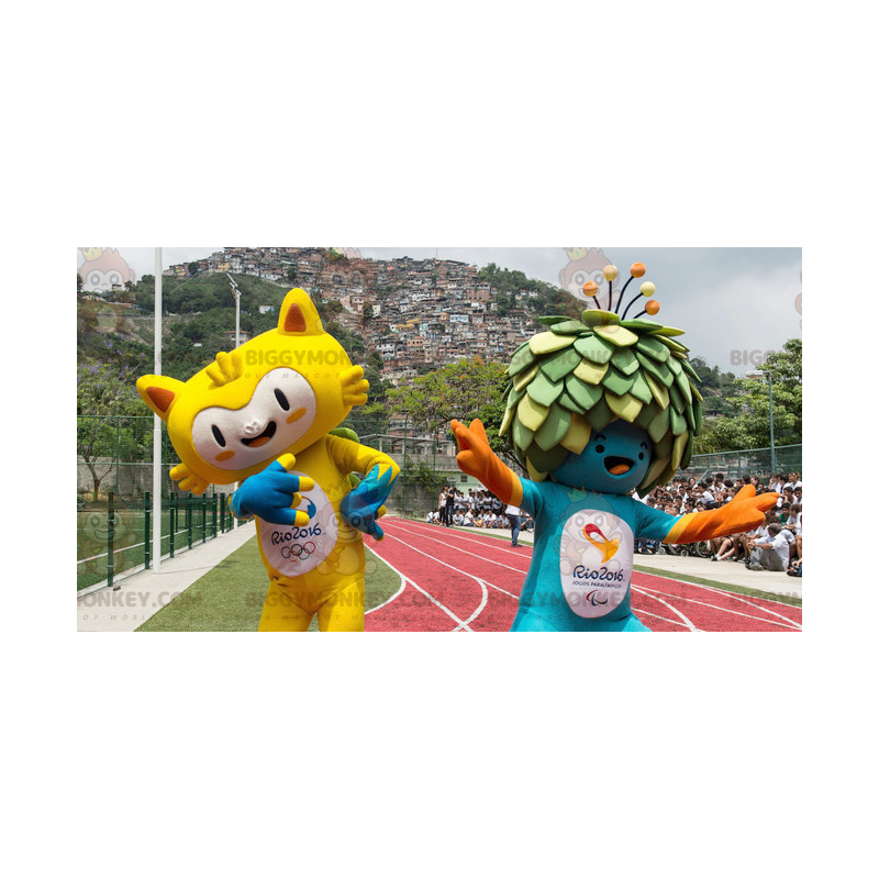 2 BIGGYMONKEY™s mascotte dei Giochi Olimpici di Rio 2016 -