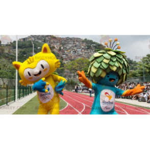 2 BIGGYMONKEY™s mascotte dei Giochi Olimpici di Rio 2016 -
