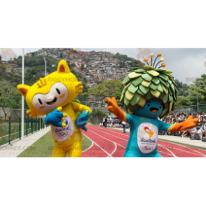 Duo de mascottes BIGGYMONKEY™ des Jeux olympiques à Rio -