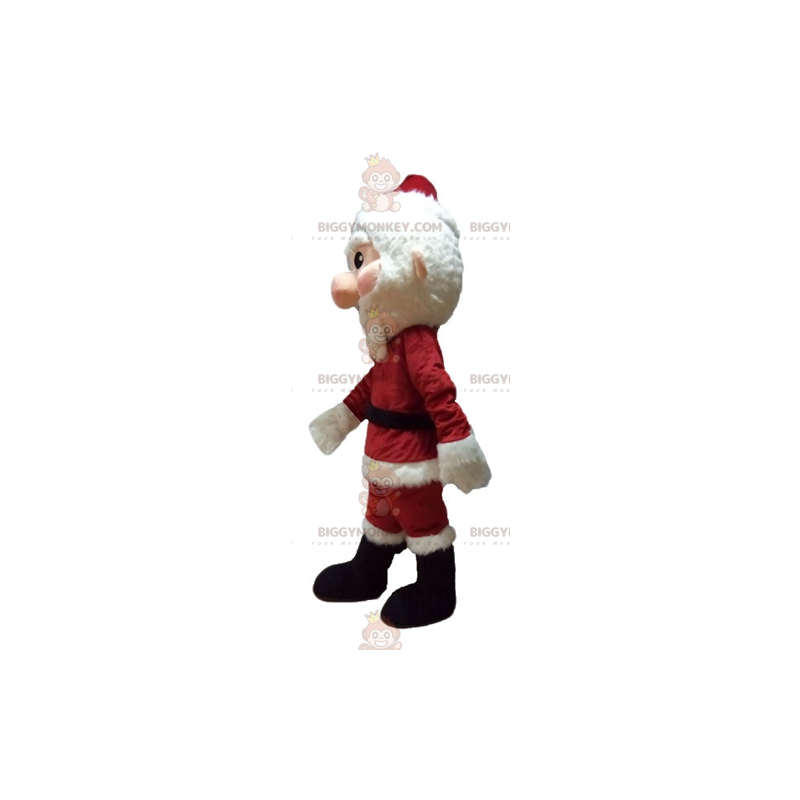 Santa Claus BIGGYMONKEY™ Mascot Costume Dressed in Red and