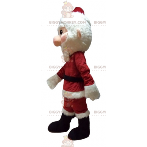 Santa Claus BIGGYMONKEY™ Mascot Costume Dressed in Red and