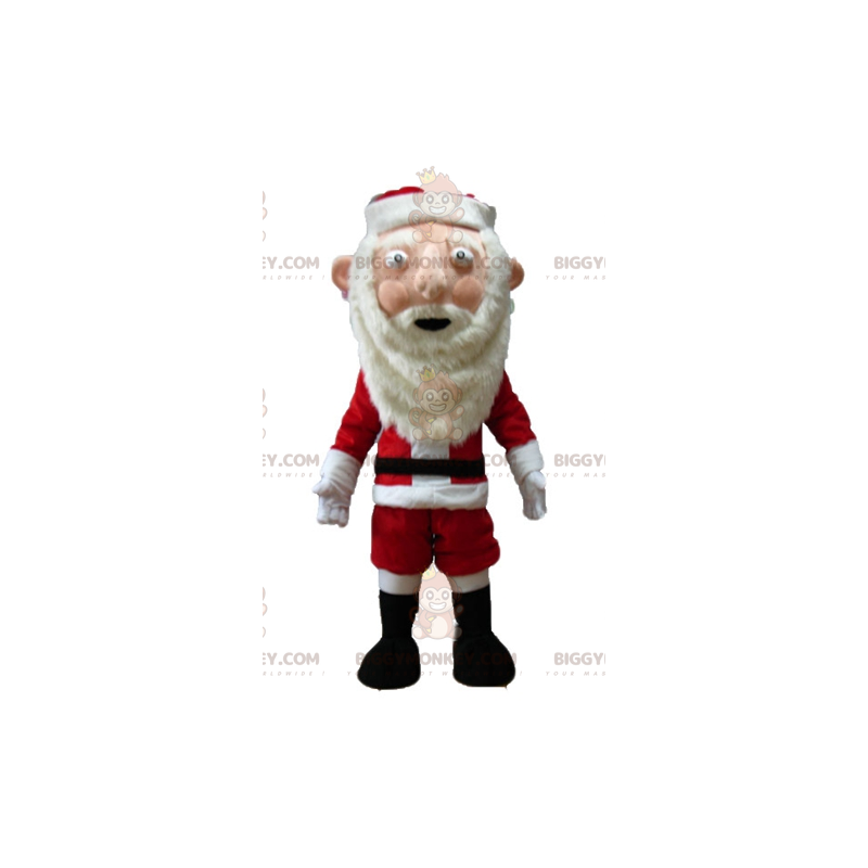 Kostium maskotki Świętego Mikołaja BIGGYMONKEY™ w tradycyjnym