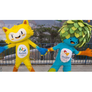 2 BIGGYMONKEY™s mascotte dei Giochi Olimpici di Rio 2016 -