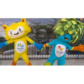 2 BIGGYMONKEY™s mascotte dei Giochi Olimpici di Rio 2016 -