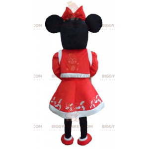 Disfraz de mascota de Minnie Mouse BIGGYMONKEY™ vestido con