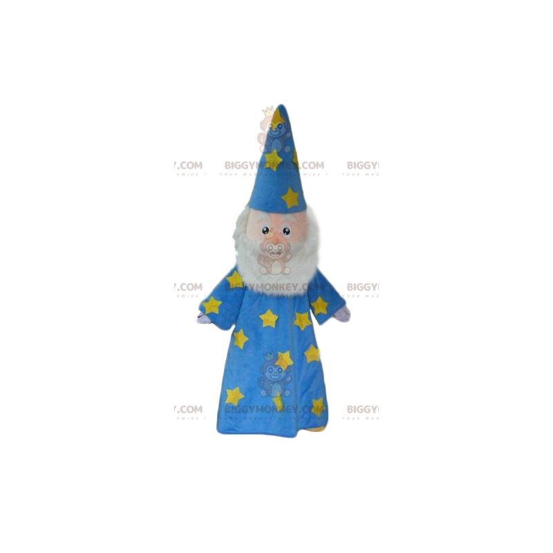 Traje da mascote Wizard of Merlin the Wizard BIGGYMONKEY™ –