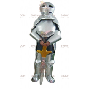 Disfraz de caballero BIGGYMONKEY™ para mascota con armadura