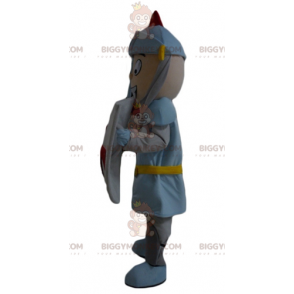 Costume de mascotte BIGGYMONKEY™ de garçon de chevalier avec un