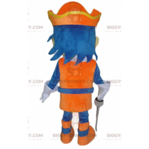 Blue Haired Knight Boy BIGGYMONKEY™ Mascot Costume –