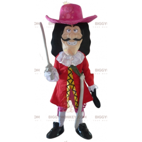 BIGGYMONKEY™ maskotkostume af Captain Hook-skurkekarakteren i