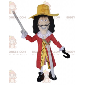 BIGGYMONKEY™ Maskottchenkostüm der Bösewichtfigur Captain Hook