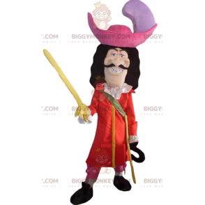 Costume de mascotte BIGGYMONKEY™ de Capitaine Crochet méchant