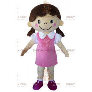 Costume de mascotte BIGGYMONKEY™ de fille coquette habillée